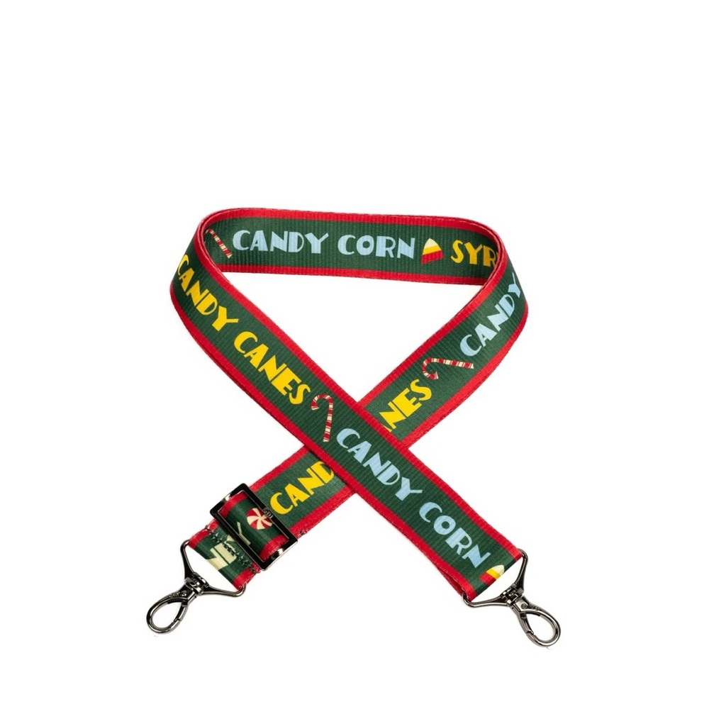 Elf x Lug Bag Strap – Four Main Food Groups (Candy Candy Canes Candy Corn Syrup)